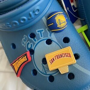 Golden State Warriors Crocs